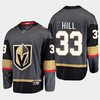Vegas Golden Knights Adin Hill 33 Alternate Black Jersey Breakaway Player - Robokeg