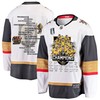 Vegas Golden Knights Celebrating Vegas' Championship 2023 Stanley Cup Men Jersey - White - Robokeg