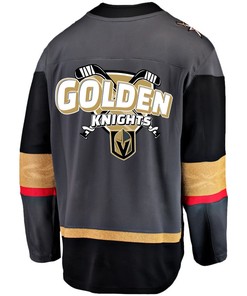 Vegas Golden Knights Champions of the Ice 2023 Stanley Cup Men Jersey - Black - Robokeg