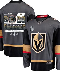 Vegas Golden Knights Championship Success 2023 Stanley Cup Men Jersey - Black - Robokeg