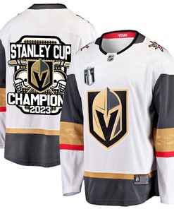 Vegas Golden Knights Crowned Champions 2023 Stanley Cup Men Jersey - White - Robokeg