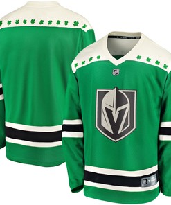 Vegas Golden Knights Fanatics Branded 2021 St. Patricks Day Breakaway Jersey - Green Nhl - Robokeg
