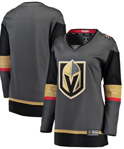 Vegas Golden Knights Fanatics Branded Womens Breakaway Home Jersey Black Nhl - Robokeg