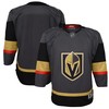 Vegas Golden Knights Home Premier Blank Jersey - Black Nhl - Robokeg