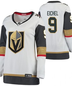 Vegas Golden Knights Jack Eichel 9 Away Women White 2021 Trade Jersey Jersey - Robokeg