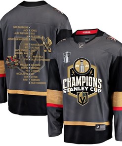 Vegas Golden Knights Journey to 2023 Stanley Cup Glory Men Jersey - Black - Robokeg