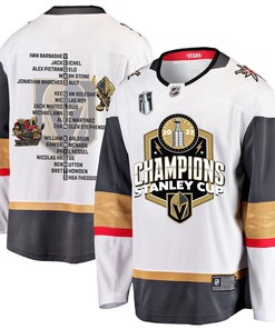 Vegas Golden Knights Journey to 2023 Stanley Cup Glory Men Jersey - White - Robokeg