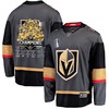 Vegas Golden Knights Players Signatures 2023 Stanley Cup Men Jersey - Black - Robokeg