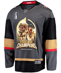 Vegas Golden Knights Unleashing Greatness 2023 Champions Stanley Cup Men Jersey - Black - Robokeg