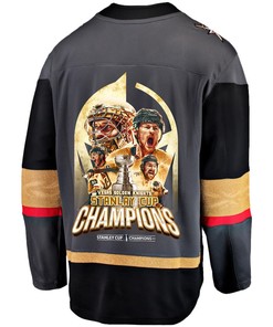 Vegas Golden Knights Unleashing Greatness 2023 Champions Stanley Cup Men Jersey - Black - Robokeg