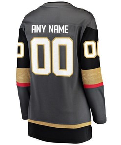 Vegas Golden Knights Women's 2018 Stanley Cup Final Bound Home Breakaway Custom Jersey - Black - Robokeg