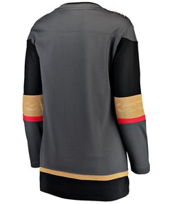 Vegas Golden Knights Women's 2023 Stanley Cup Final Alternate Breakaway Jersey - Black - Robokeg