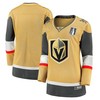 Vegas Golden Knights Women's 2023 Stanley Cup Final Home Breakaway Jersey - Gold - Robokeg