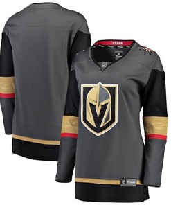Vegas Golden Knights Women's Breakaway Home Jersey - Black - Robokeg