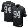 Vernon Butler Las Vegas Raiders Game Jersey - Black Nfl - Robokeg