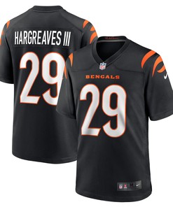 Vernon Hargreaves Iii Cincinnati Bengals Game Jersey - Black Nfl - Robokeg