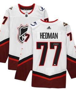 Victor Hedman Tampa Bay Lightning Autographed 2022 Nhl All-star Game Jersey - White - Robokeg