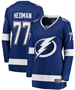 Victor Hedman Tampa Bay Lightning Fanatics Branded Womens Premier Breakaway Player Jersey - Blue Nhl - Robokeg