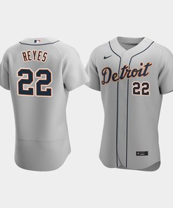 Victor Reyes 22 Detroit Tigers Gray Road Jersey - Robokeg