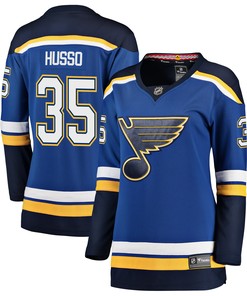 Ville Husso St. Louis Blues Fanatics Branded Womens Breakaway Player Jersey - Blue Nhl - Robokeg