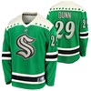 Vince Dunn Seattle Kraken 2022 St. Patrick Green 29 Jersey Jersey - Robokeg