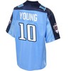 Vince Young Tennessee Titans Nfl Pro Line Retired Player Jersey - Navy - Robokeg