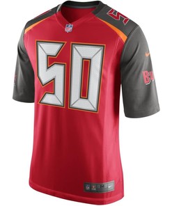 Vita Vea Tampa Bay Buccaneers 2018 Nfl Draft First Round Pick Game Jersey - Red - Robokeg