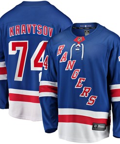 Vitali Kravtsov New York Rangers Fanatics Branded 2017/18 Home Breakaway Replica Jersey - Blue Nhl - Robokeg