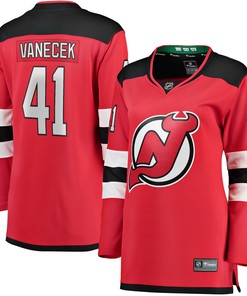 Vitek Vanecek New Jersey Devils Fanatics Branded Womens Home Breakaway Player Jersey - Red Nhl - Robokeg