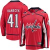 Vitek Vanecek Washington Capitals Fanatics Branded Home Breakaway Player Jersey - Red Nhl - Robokeg