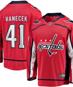 Vitek Vanecek Washington Capitals Fanatics Branded Home Breakaway Player Jersey - Red Nhl - Robokeg
