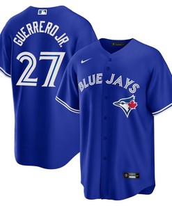 Vladimir Guerrero Jr. 27 Toronto Blue Jays Alternate Jersey - Royal - Robokeg