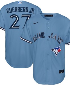 Vladimir Guerrero Jr. Toronto Blue Jays Alternate Replica Player Jersey - Powder Blue Mlb - Robokeg