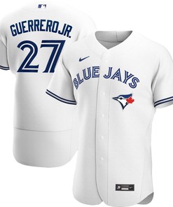 Vladimir Guerrero Jr Toronto Blue Jays Home Authentic Player Jersey White Mlb - Robokeg