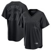 Vladimir Guerrero Jr. Toronto Blue Jays Pitch Black Fashion Replica Player Jersey - Black Mlb - Robokeg