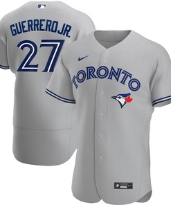Vladimir Guerrero Jr. Toronto Blue Jays Road Authentic Player Jersey - Gray Mlb - Robokeg