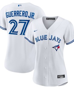 Vladimir Guerrero Jr. Toronto Blue Jays Womens Home Replica Player Jersey - White Mlb - Robokeg