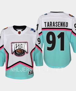 Vladimir Tarasenko 91 St. Louis Blues 2023 All-Star Western White - Robokeg