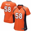 Von Miller Denver Broncos Nike Womens Game Jersey - Orange - Robokeg