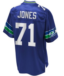 Walter Jones Seattle Seahawks Nfl Pro Line Retired Player Jersey - College Navy - Robokeg