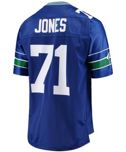Walter Jones Seattle Seahawks Nfl Pro Line Retired Player Replica Jersey - College Navy - Robokeg