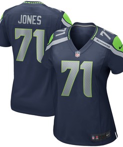 Walter Jones Seattle Seahawks Womens Game Retired Player Jersey - College Navy Nfl - Robokeg