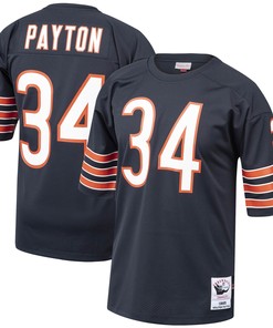Walter Payton Chicago Bears Mitchell And Ness 1985 Authentic Throwback Retired Player Jersey Navy Nfl - Robokeg