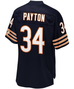 Walter Payton Chicago Bears Nfl Pro Line Retired Player Jersey - Navy - Robokeg