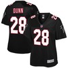 Warrick Dunn Atlanta Falcons Nfl Pro Line Womens Retired Player Jersey - Black - Robokeg