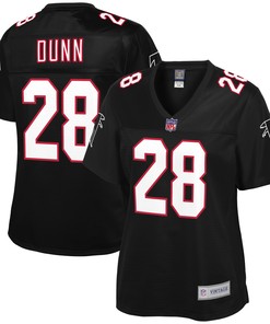 Warrick Dunn Atlanta Falcons Nfl Pro Line Womens Retired Player Jersey - Black - Robokeg