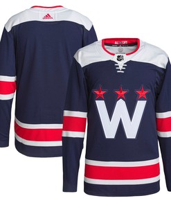 Washington Capitals Adidas Alternate Authentic Pro Jersey - Navy Nhl - Robokeg