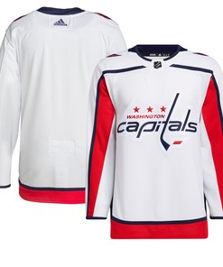 Washington Capitals Adidas Away Primegreen Authentic Pro Jersey White Nhl - Robokeg