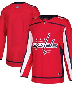 Washington Capitals Adidas Home Authentic Blank Jersey - Red Nhl - Robokeg