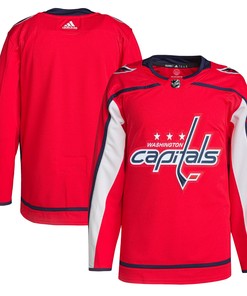 Washington Capitals Adidas Home Primegreen Authentic Pro Jersey Red Nhl - Robokeg
